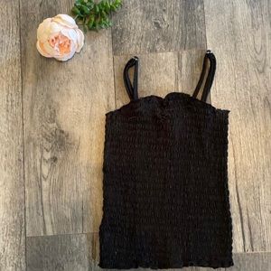 Black Crop Top